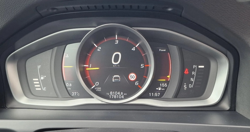 Volvo V60 cena 59999 przebieg: 170000, rok produkcji 2018 z Namysłów małe 466